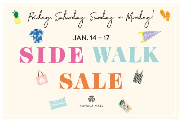 4- Day Sidewalk Sale Event