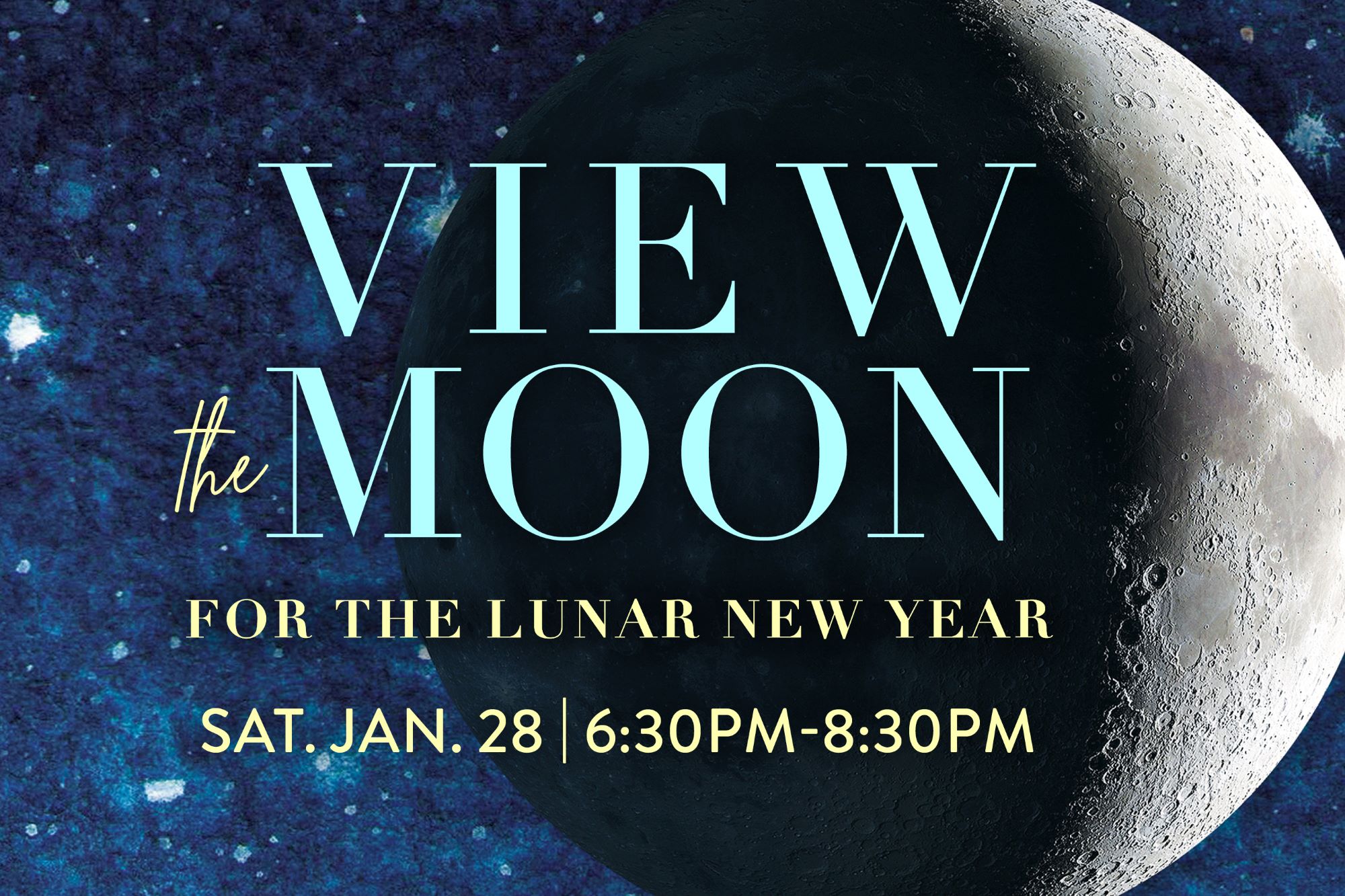 ***Event is Postponed!*** View the Moon for the Lunar New Year!