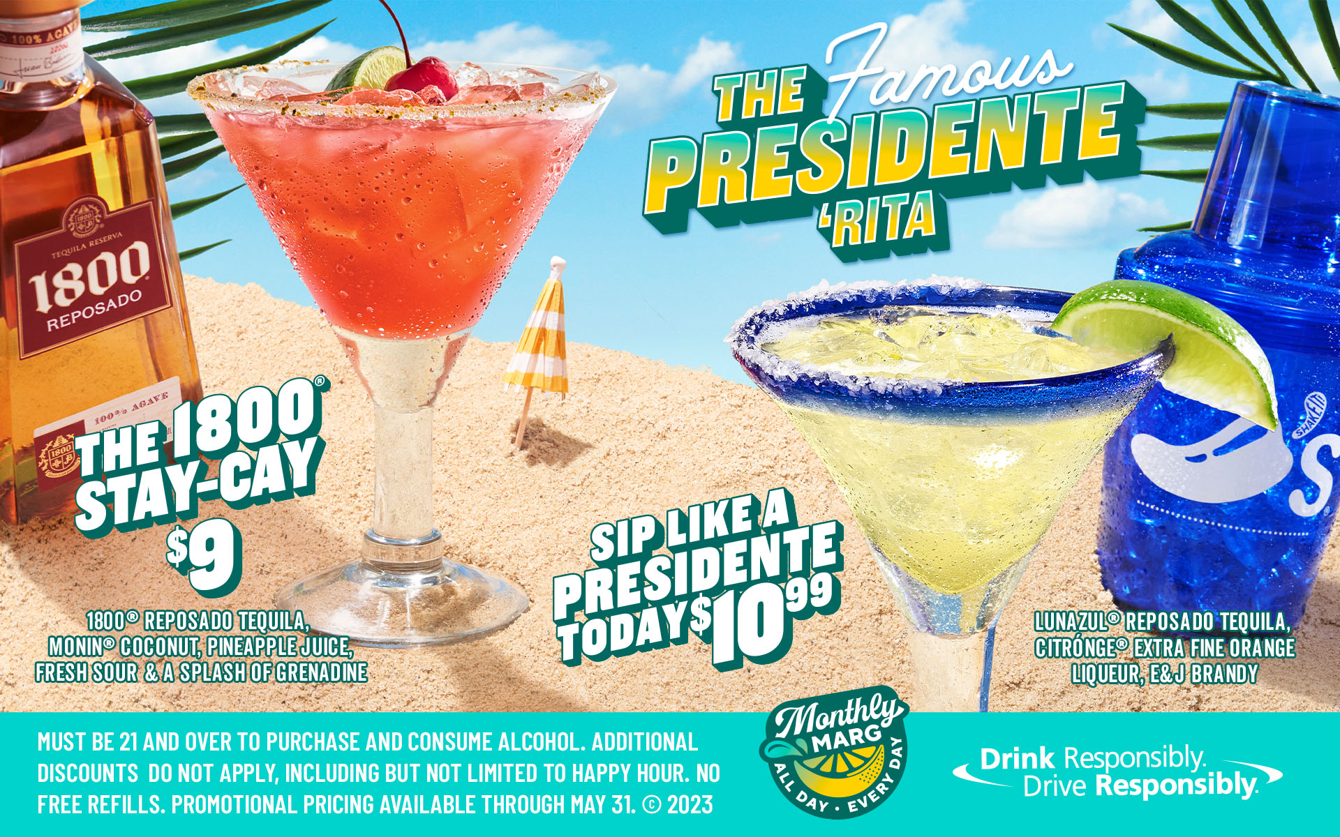Chili's May Margaritas of the Month